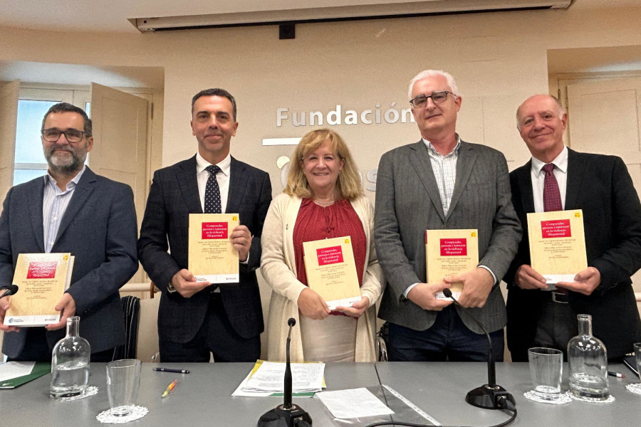 Emilio Fernández, Francisco Javier Millán, Mª Carmen Moreno, Antonio María Salinas y Jesús Palacios