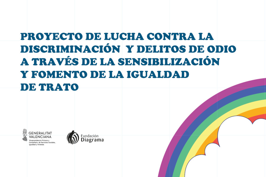 Diagrama emprenderá un proyecto contra la discriminación y los delitos de odio en centros educativos de Valencia y Castellón