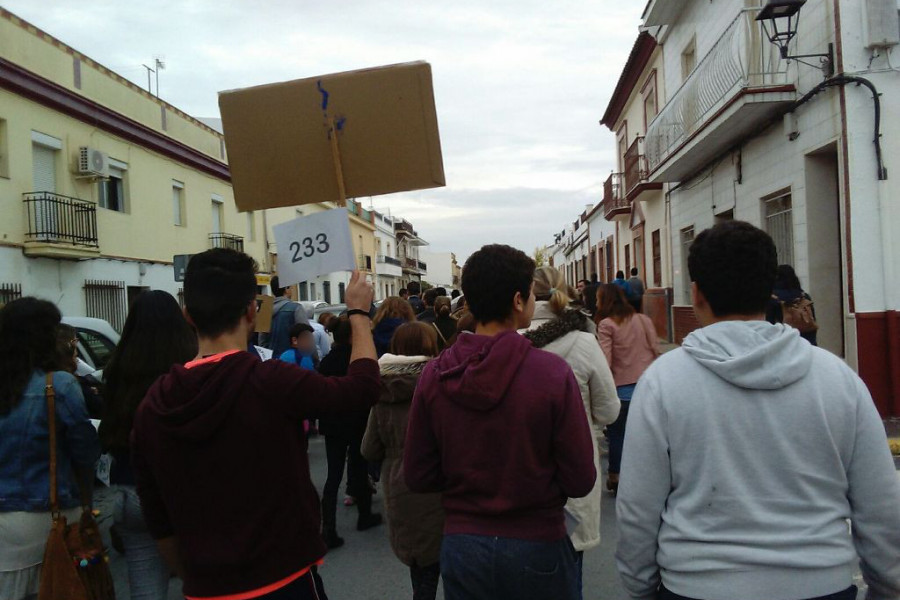 Marcha Solidaria. Menores del centro 'Odiel' de Huelva. Fundación Diagrama.