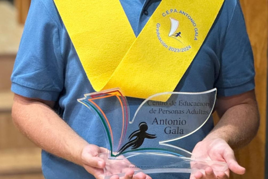 Mención académica en CEPA Antonio Gala