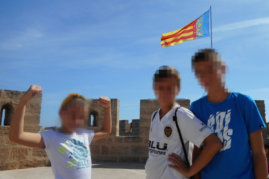 Los menores atendidos en el centro de acogida ‘Massamagrell’ descubren parte del patrimonio histórico de la ciudad de Valencia. Fundación Diagrama. Comunidad Valenciana 2019. 