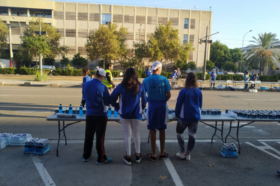 Los menores atendidos en el centro de acogida ‘Torrent III’ participan como voluntarios en la Medio Maratón Valencia Trinidad Alfonso EDP. Fundación Diagrama. Comunidad Valenciana 2019. 