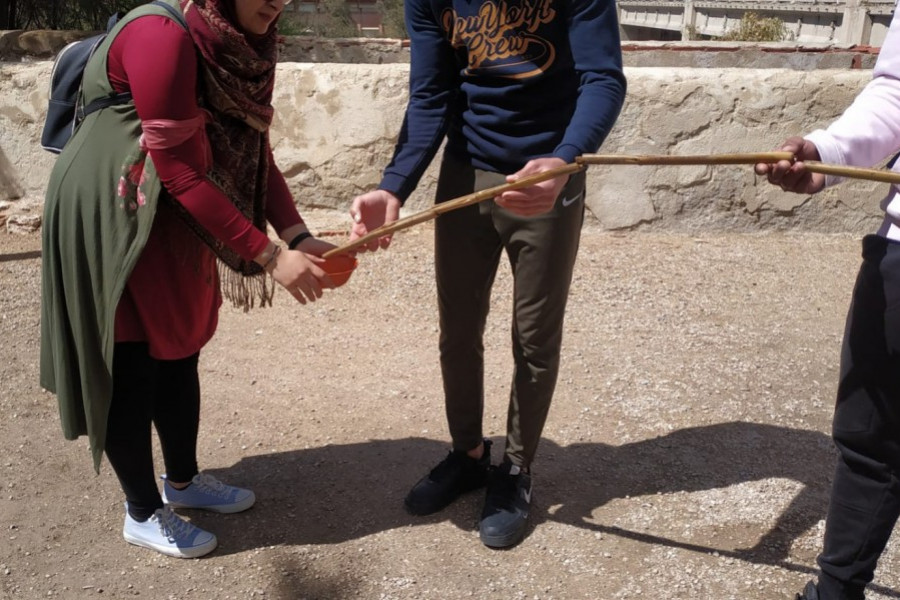 Los menores atendidos en el centro ‘Llauradors’ participan en una yincana histórico-cultural por la ciudad de Elche. Fundación Diagrama. Comunidad Valenciana 2019. 