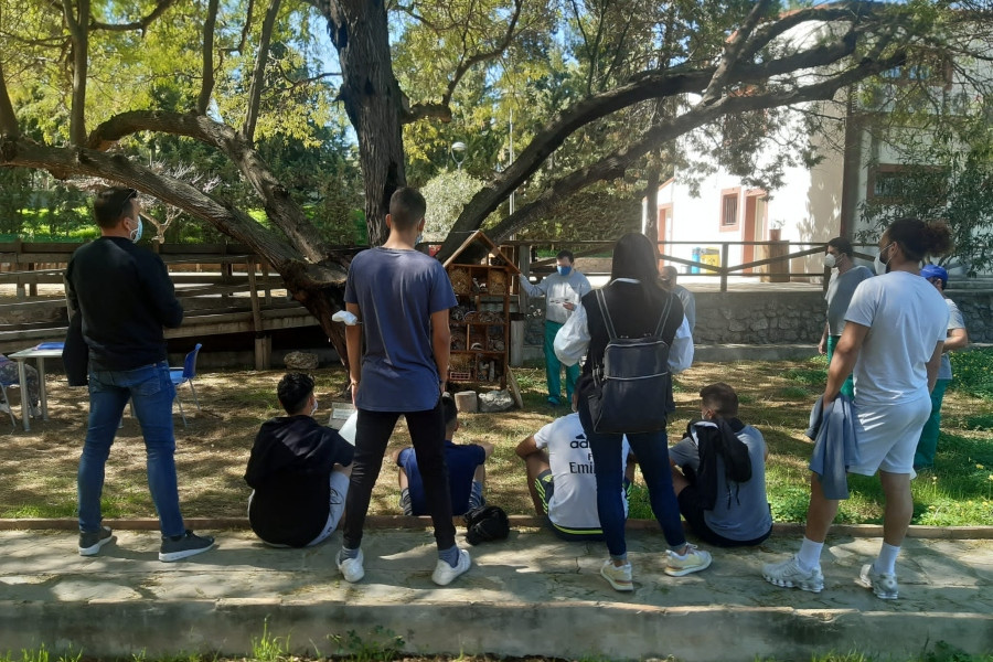 Los menores del centro ‘Las Moreras’ de Murcia participan en una salida educativa dentro del Programa Formativo Profesional que están cursando