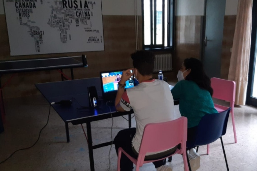 Menores del centro ‘Montealegre’ participan en dos reuniones organizadas por la Plataforma de Infancia y UNICEF España