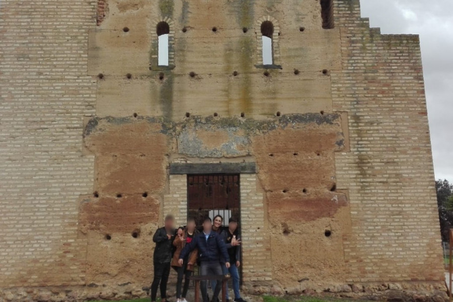 Los menores atendidos en el centro ‘Odiel’ de Huelva asisten a la Feria Medieval de San Bartolomé de la Torre. Andalucía. Fundación Diagrama 2018. 