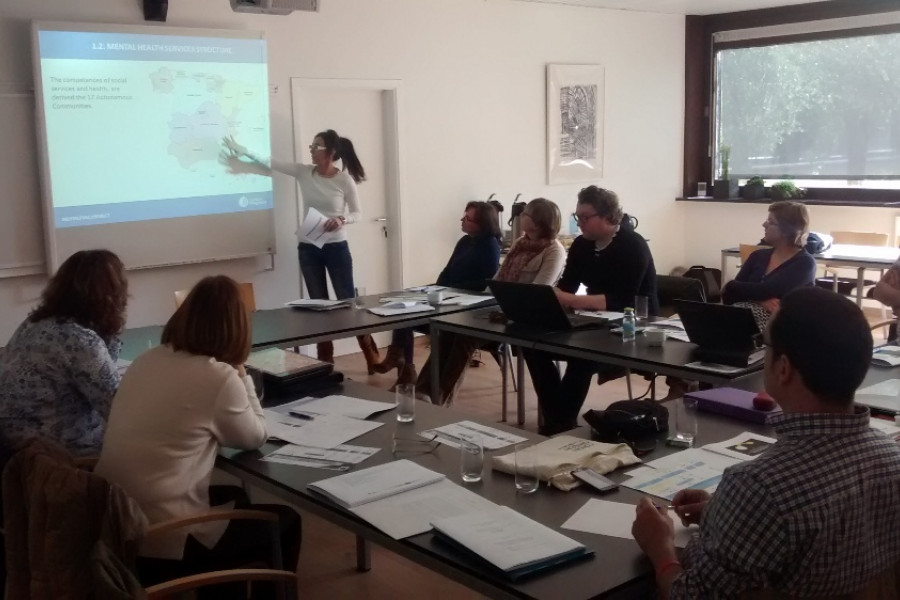 Fundación Diagrama participa en la segunda reunión de socios del Proyecto MentalPrac en Bélgica