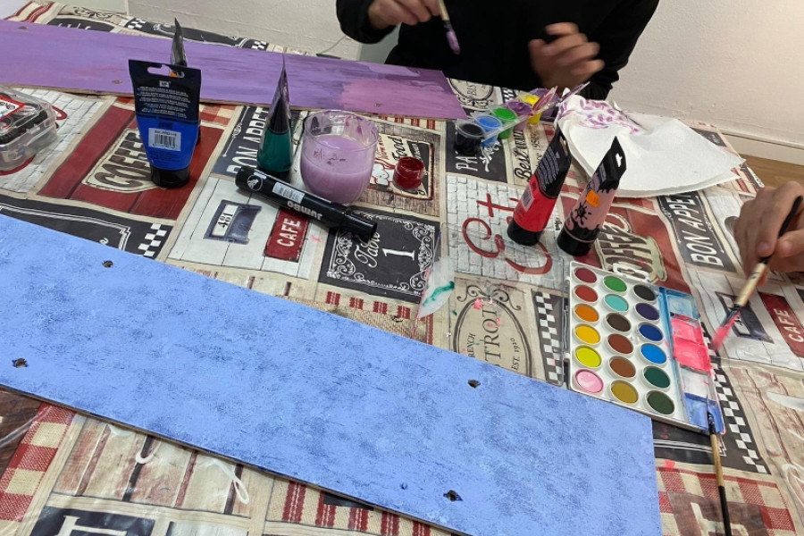 La motivación y la autoconfianza son la base del nuevo taller desarrollado en el Hogar de Convivencia en Grupo Educativo de Toledo. Fundación Diagrama. Castilla-La Mancha 2022.