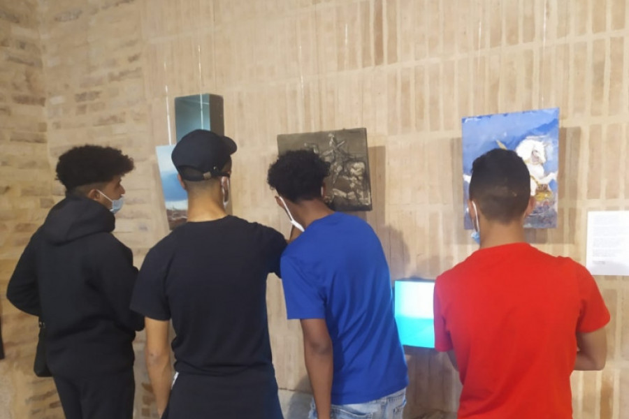 El Museo del Mar del Ebro abre sus puertas a los jóvenes atendidos en el Servicio de Primera Acogida ‘Montsià' de Amposta (Tarragona)