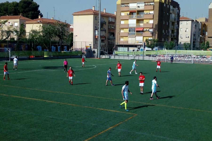 Las personas atendidas en el centro ‘Heliotropos’ de Murcia participan en la clausura de la IV edición del Torneo en Red Contra la Exclusión Social. Fundación Diagrama. Murcia 2018. 