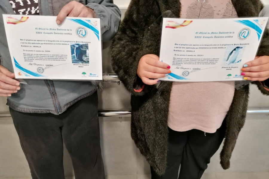 Las personas atendidas en el Centro para la Atención de la Enfermedad Mental ‘Altavida’ (Abanilla) realizan un taller de sensibilización medioambiental