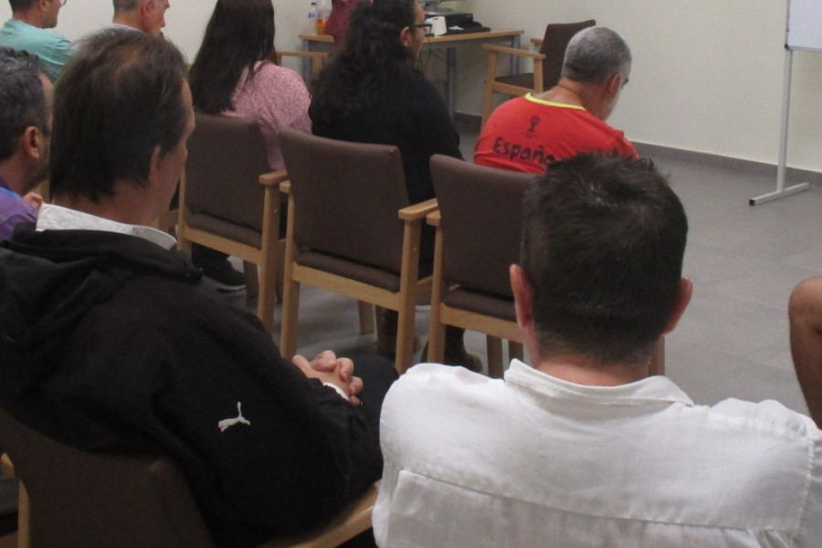 Las personas atendidas en el centro sociosanitario ‘Cristo de los Mineros’ de La Unión realizan varias actividades con motivo del Día Mundial de la Salud Mental. Fundación Diagrama. Murcia 2018. 