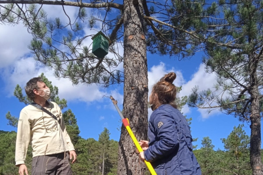 Las personas jóvenes de la Residencia ‘La Pobla’ de La Pobla de Vallbona (Valencia) disfrutan de una jornada medioambiental en el Parque Natural de Penyagolosa