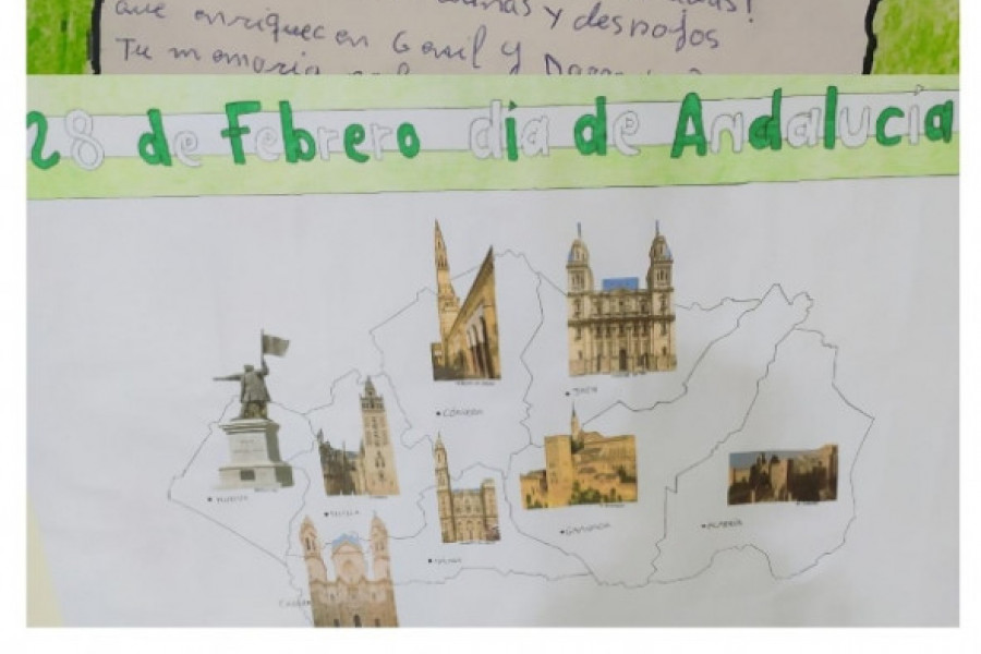 Las personas menores atendidas en el centro ‘Los Alcores’ de Carmona (Sevilla) conmemoran el Día de Andalucía con numerosas actividades