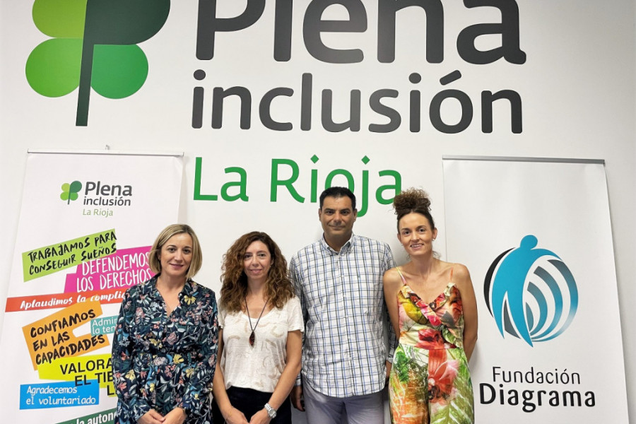 Convenio entre Fundación Diagrama y Plena Inclusión La Rioja