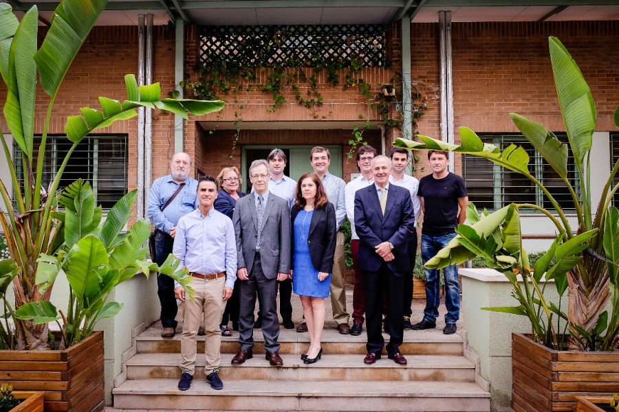 Visita representantes del sistema judicial de Castellón al centro 'Pi Gros'. Fundación Diagrama.