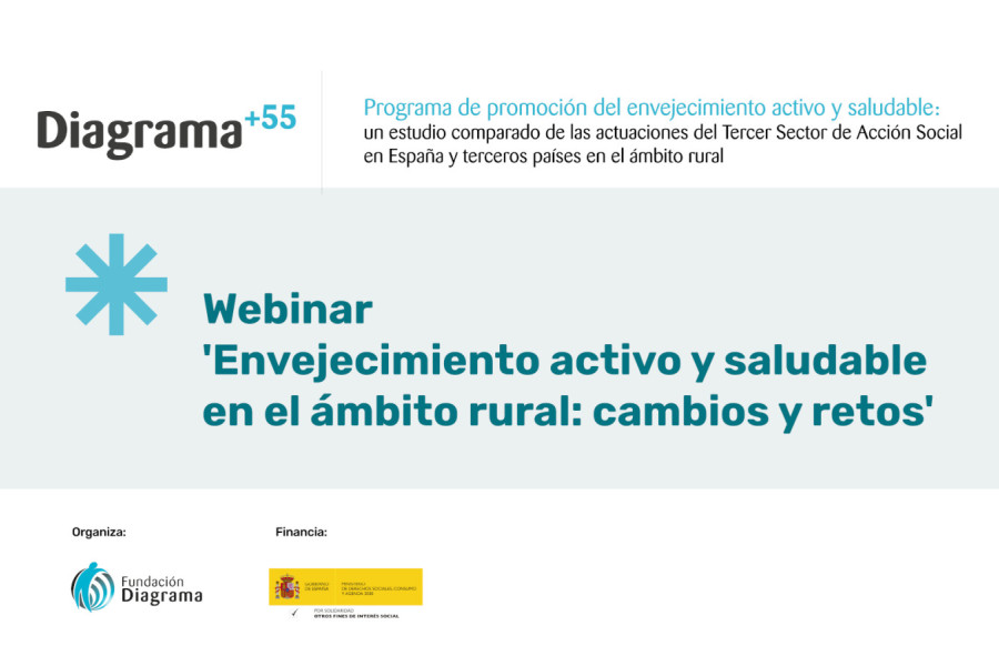 Fundación Diagrama celebra el webinar ‘Envejecimiento activo y saludable en el ámbito rural: cambios y retos’ 
