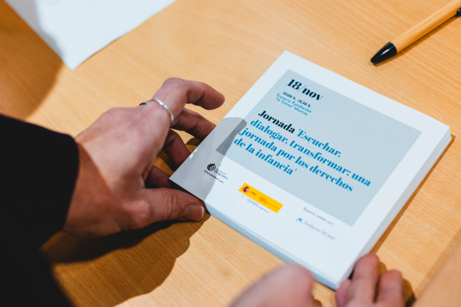 “Escuchar, dialogar, transformar: una jornada por los derechos de la infancia” de Fundación Diagrama
