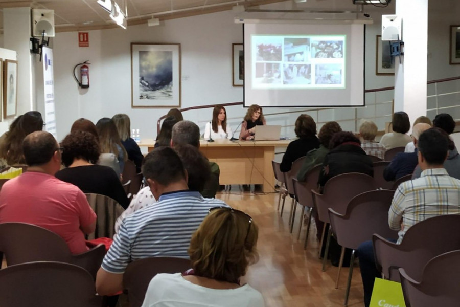 Profesionales de Fundación Diagrama participan en la Jornada de Difusión Erasmus+ del Ayuntamiento de Caudete (Albacete). Fundación Diagrama. Castilla-La Mancha 2019. 