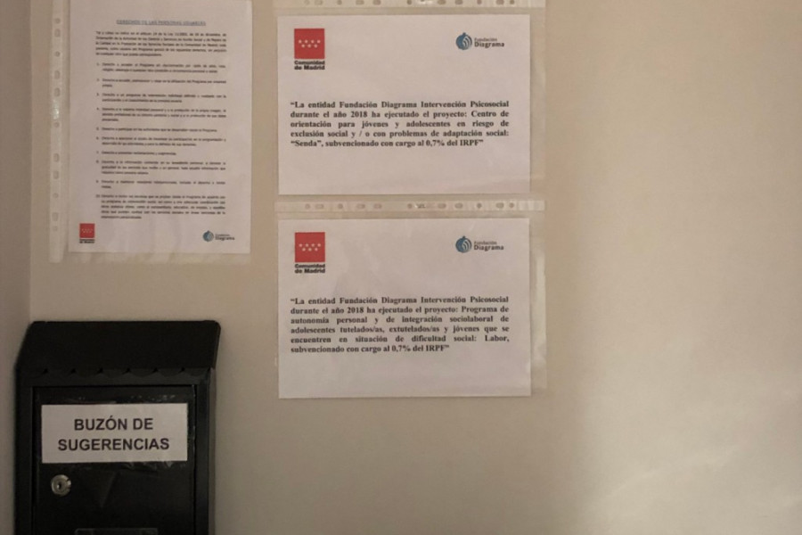 El Programa Labor ofrece itinerarios personalizados de inserción a 232 jóvenes de la Comunidad de Madrid en 2018. Fundación Diagrama.