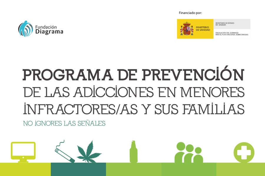 Personas jóvenes y sus familias participan en el Programa de Prevención de las Adicciones de la Fundación