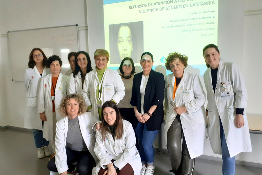 Sesión formativa Violencia de Género y Salud - Hospital Universitario Marqués de Valdecilla de Santander 