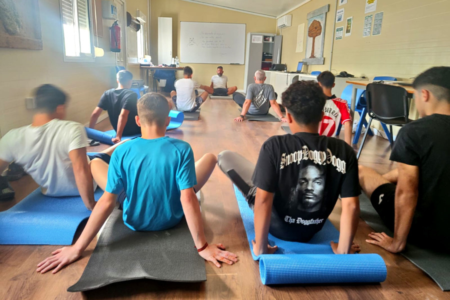 Jóvenes del centro ‘El Limonar’ entrenan la gestión de emociones a través del autoconocimiento