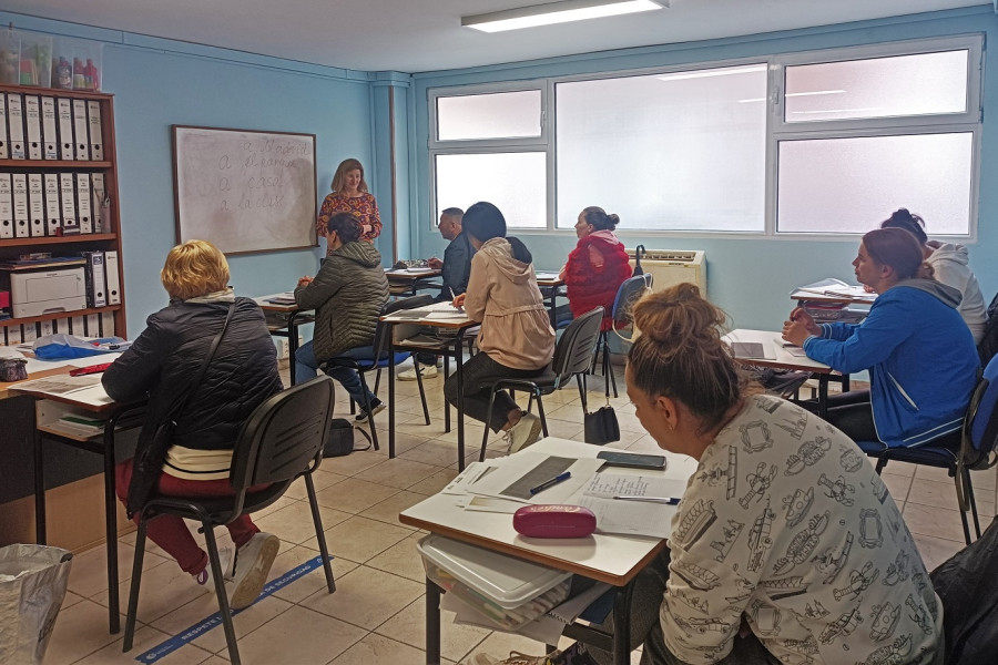 Uno de los talleres desarrollados en la sede de Santander