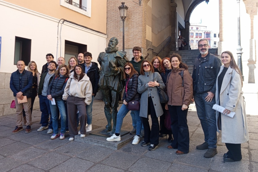 Visita del consorcio OPEN en Toledo
