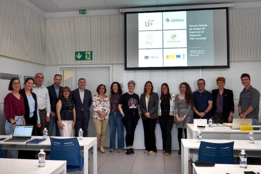 Ponentes en la jornada de la Universidad Loyola
