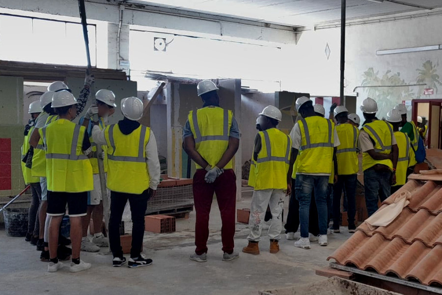Usuarios del Programa Labora en Almería