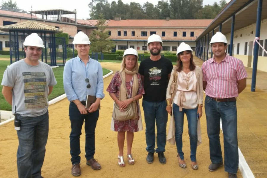 La directora general de Justicia Juvenil y Cooperación de la Junta de Andalucía visita el centro de menores ‘Los Alcores’ de Carmona (Sevilla)