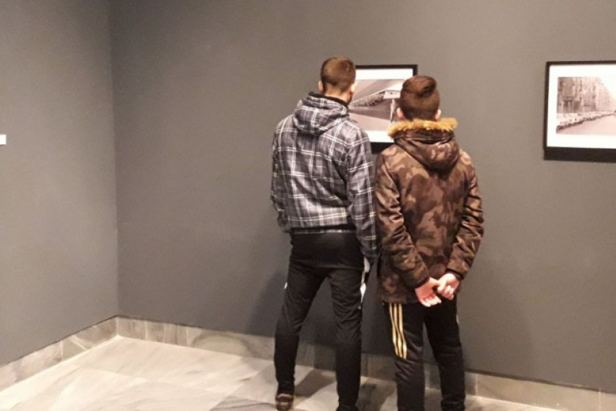 Los menores atendidos en el centro ‘Odiel’ de Huelva visitan el museo de la localidad y el dolmen de Soto en Trigueros. Fundación Diagrama. Andalucía 2018. 