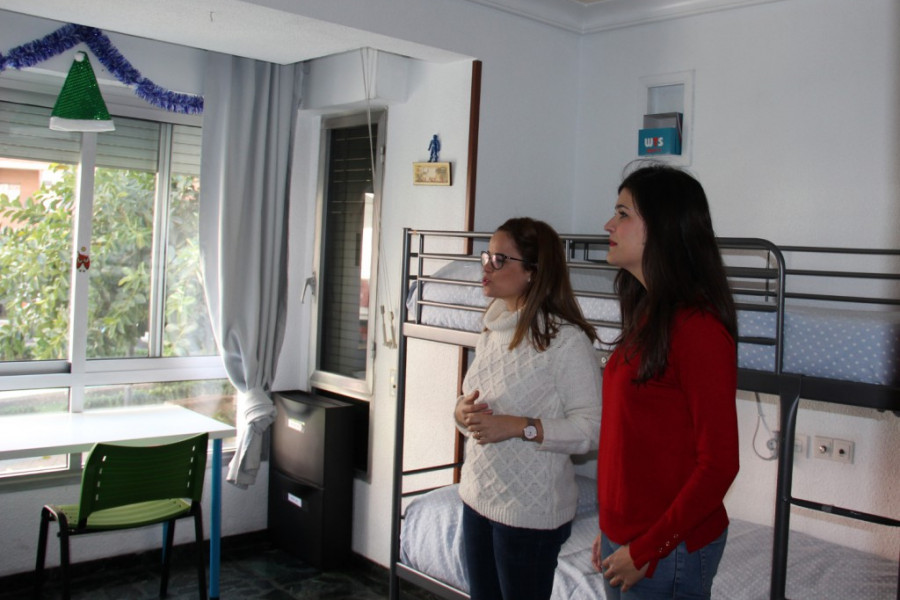 La directora general de Familia y Políticas Sociales visita los hogares ‘Ankaso Alguazas’, ‘Ankaso Molina’ y ‘Suñu Keur’. Fundación Diagrama. Murcia 2017.