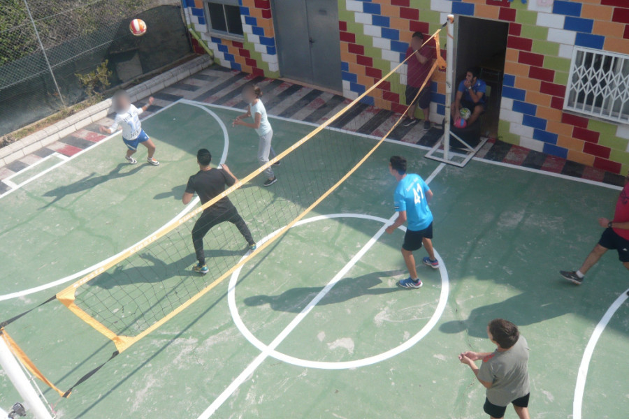 Liga Interna de Voleibol. Centro 'Anassim'. Fundación Diagrama.