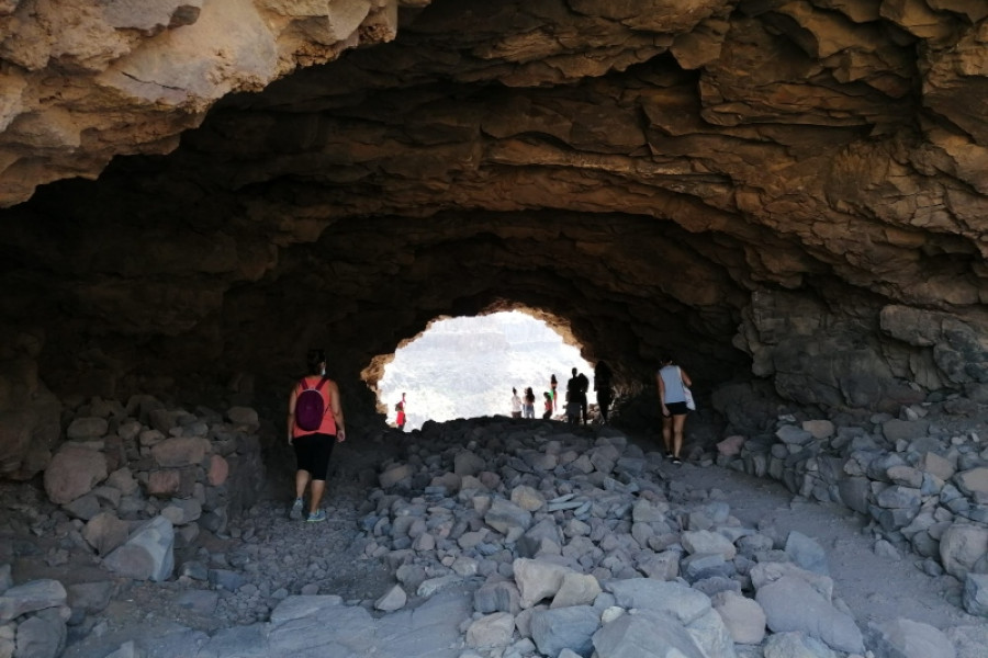 visita yacimientos Gáldar y Santa Lucía - CEMA Inagua