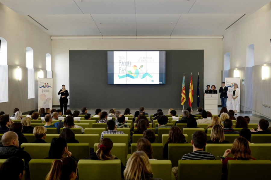 Los XI Premios Raquel Payá reconocen la integración social de jóvenes atendidos por Fundación Diagrama en la Comunidad Valenciana. Fundación Diagrama 2018.