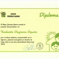 Diploma del Hogar Zacarías Guerra