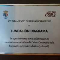 Placa del Ayuntamiento de Fernán Caballero